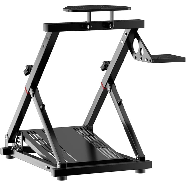 DELE レーシングホイールスタンド 高さ調整可能 DELE AP2 Racing Wheel Stand ホイールスタンド モニター